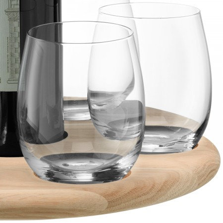 Rum Handmade Glass Wine Glass