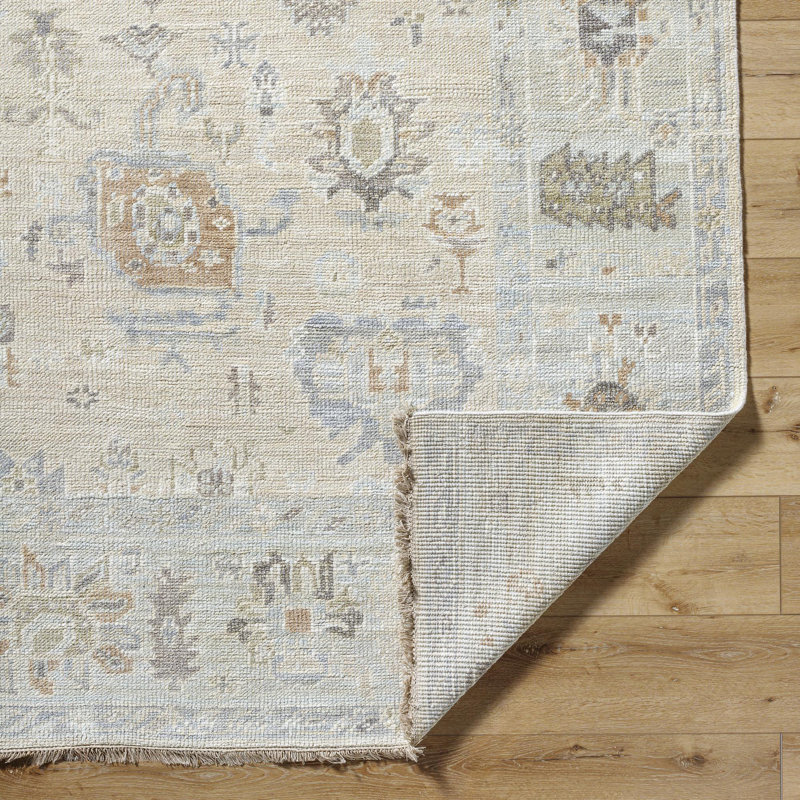 Rectangle Antalya Wool Area Rug, Rectangle 10' x 14'