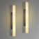 2-Light Dimmable LED Alabaster Wall Sconces (Set of 2)