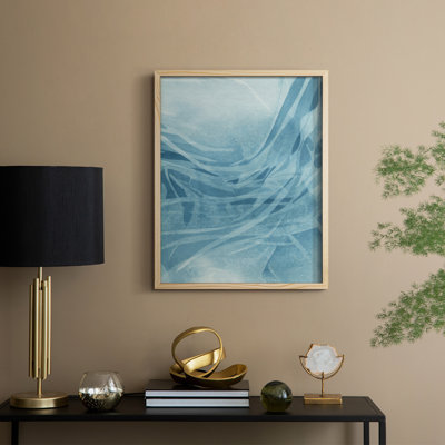 Marine Reflections II Framed Print - Solid Wood