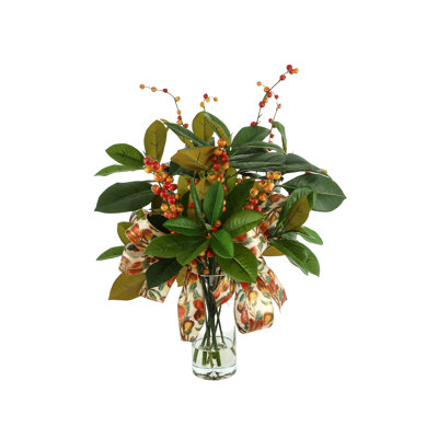 Lewistown Magnolia Floral Arrangement in Vase