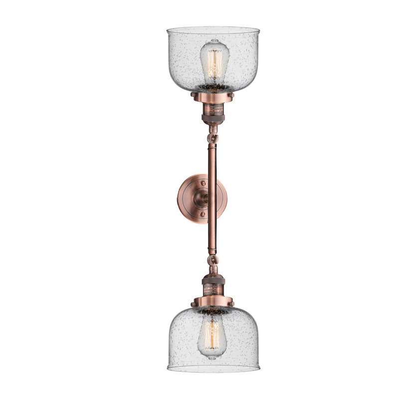 Adelhard 2 - Light Dimmable Vanity Light, Antique Copper