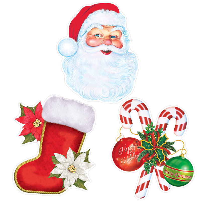 Découpes de Noël en plastique
