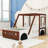 Wood Twin Car Shaped Platform Bed for Boys,Girls and Teens
