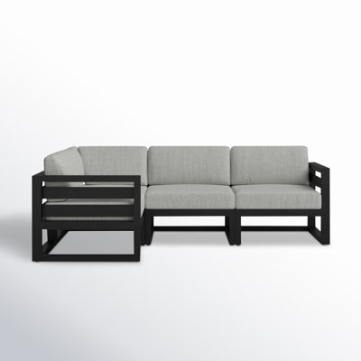 Smith 94" Outdoor Sectional with Sunbrella Cushions