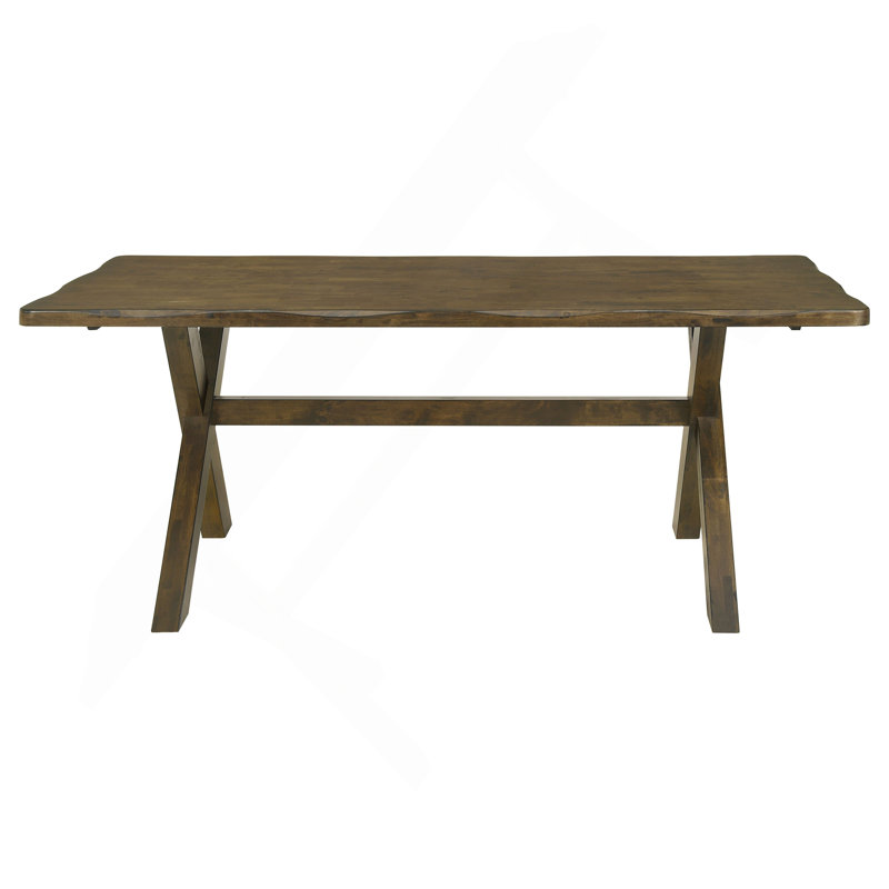 Carbon Knotty Nutmeg Rectangular Dining Table