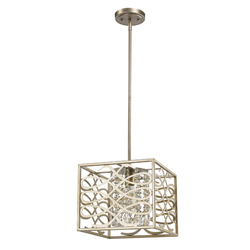 Kehoe 1 - Light Washed Gold Single Pendant