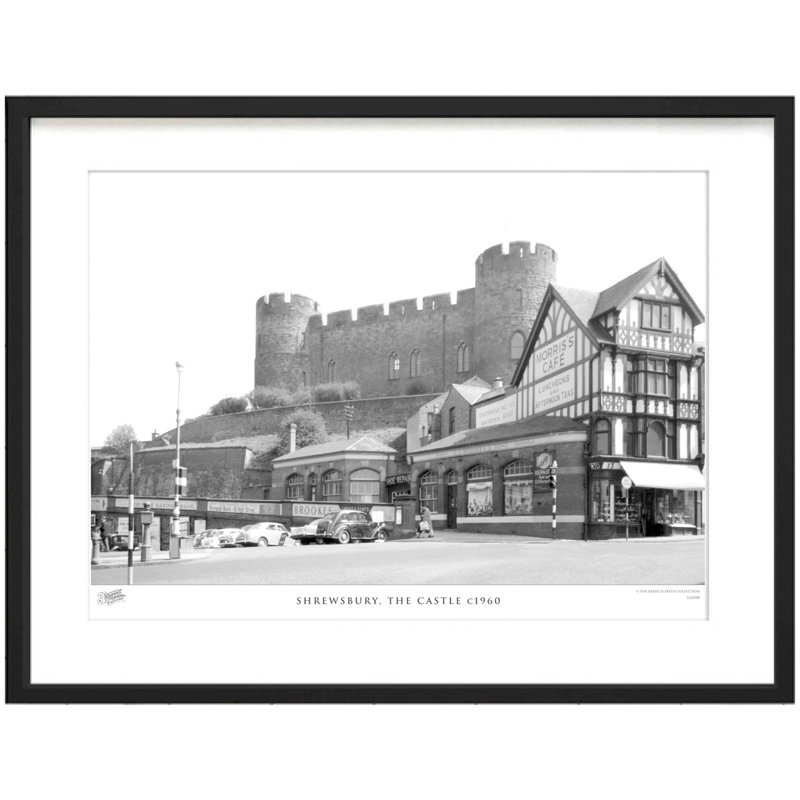 Shrewsbury, The Castle C1960 - Single Picture Frame Print, 45cm H x 60cm W x 2.3cm D