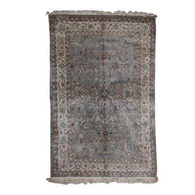 Hand Woven Silk Oriental Area Rug