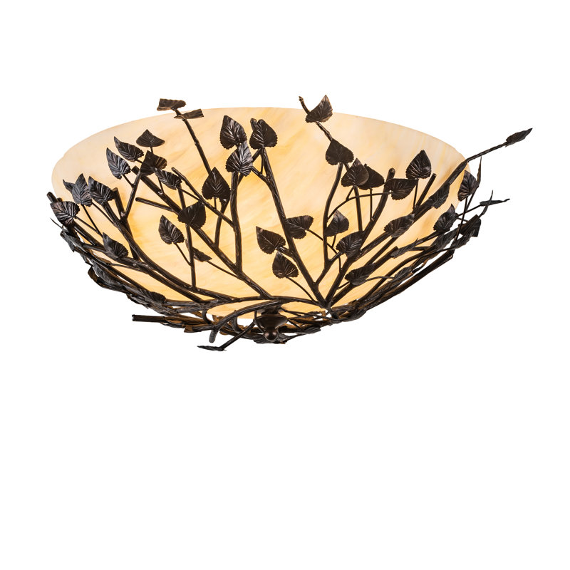 Plafonnier semi-encastré 4 lumières 40 po Espe