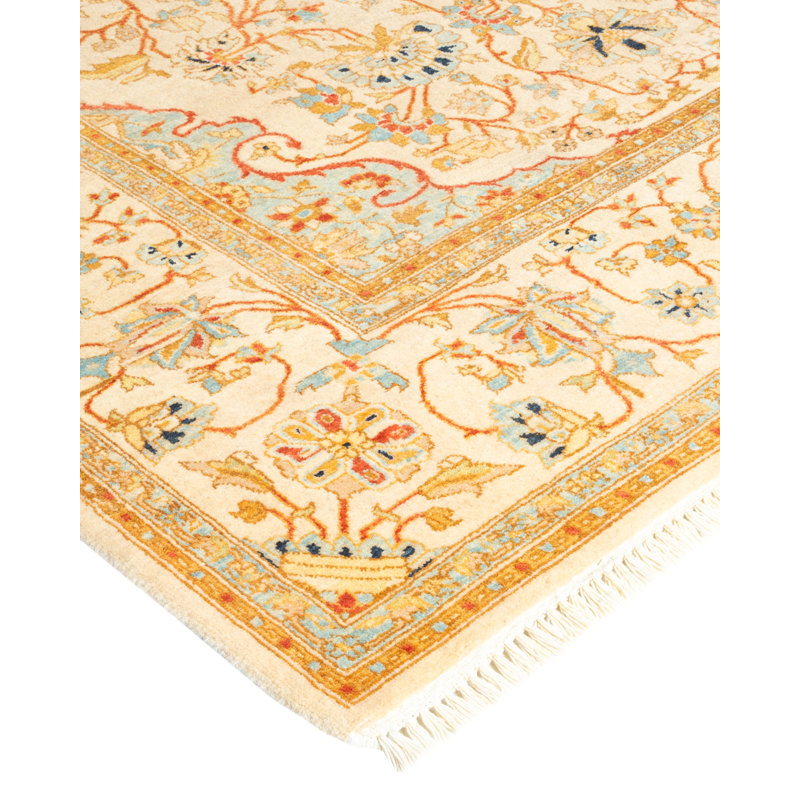Classic One-of-a-Kind 4' 1" X 6' 2" Hand Knotted Area Rug