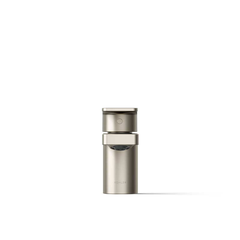 Parallel Single Hole Bathroom Faucet, Vibrant Brushed Nickel
