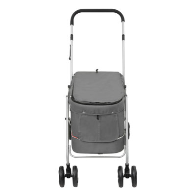 Delvale Collapsible Pet Vehicle Travel Carrier with 1 Door