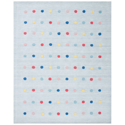 Gosselin Kids Hand Loomed 70% Wool; 20% Latex; 10% Cotton Rug