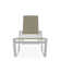 Holna Outdoor Rust-Resistant Metal Chaise Lounge