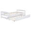 Lit plateforme simple avec lit gigogne-117190687