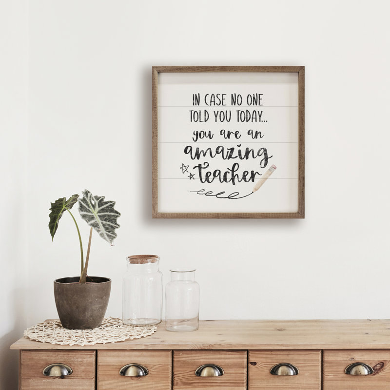 Amazing Teacher Star Pencil White, 16" W x 16" H