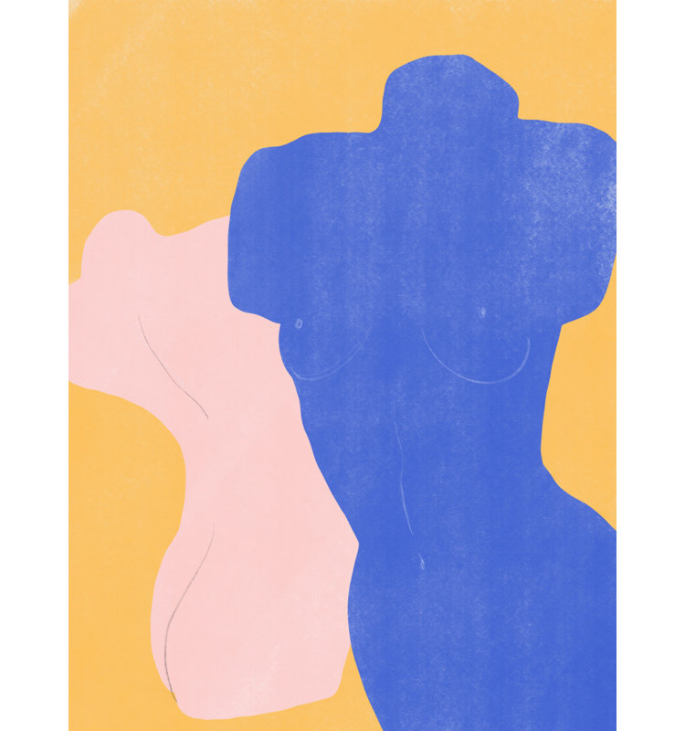 Torso Silhouettes, 50.8 cm H x 76.2 cm W
