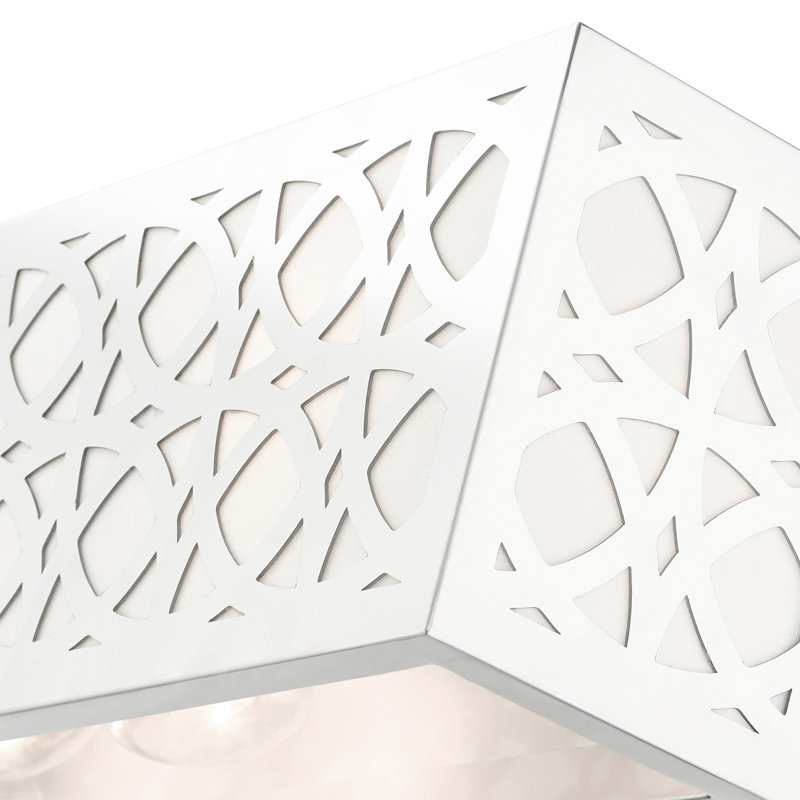 Eraman 4 - Light Dimmable Bath Sconce, Polished Chrome
