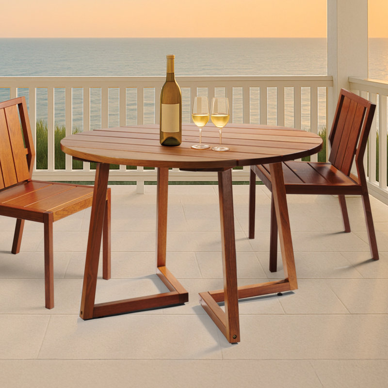 Table de salle à manger en bois Jatoba