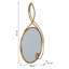 Radegund Metal Flat Wall Mirror