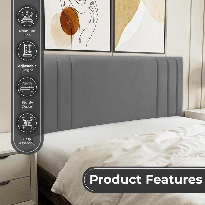 Single Upholstered Headboard