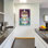 «Succulent Bird House» par Stellar Design Studio, art mural en verre acrylique