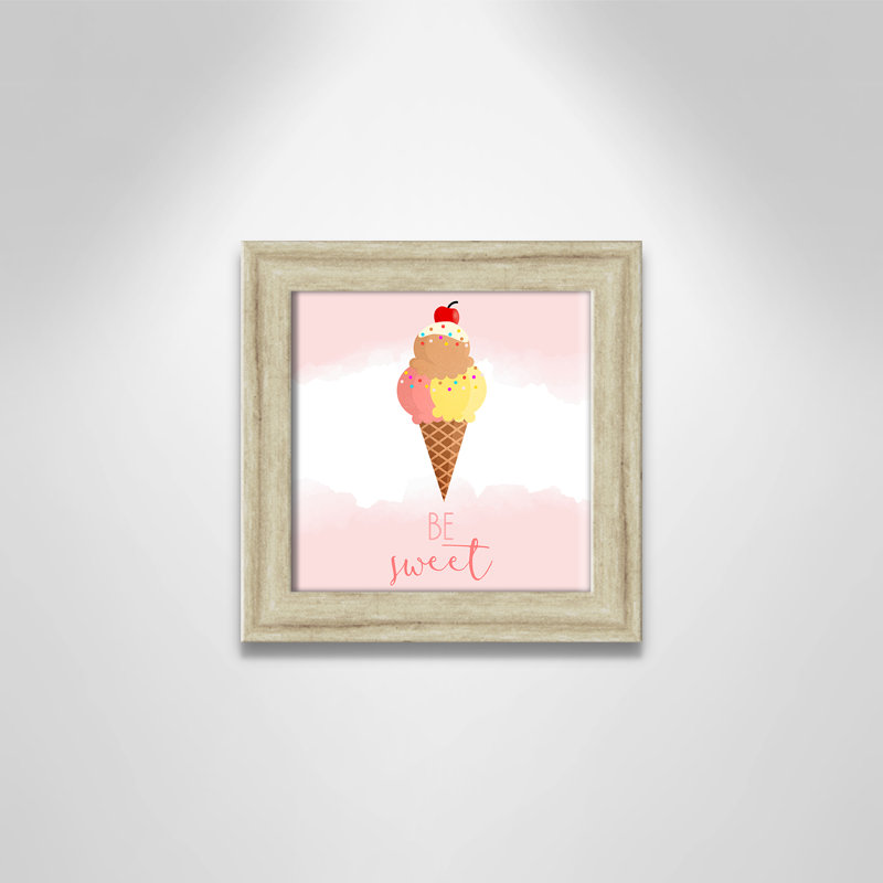 Doux 2, H 10 po x l 10 po x P 0,63 po, Beige Flat Framed