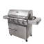 Saber 4-Burner Propane Gas Grill with Cabinet