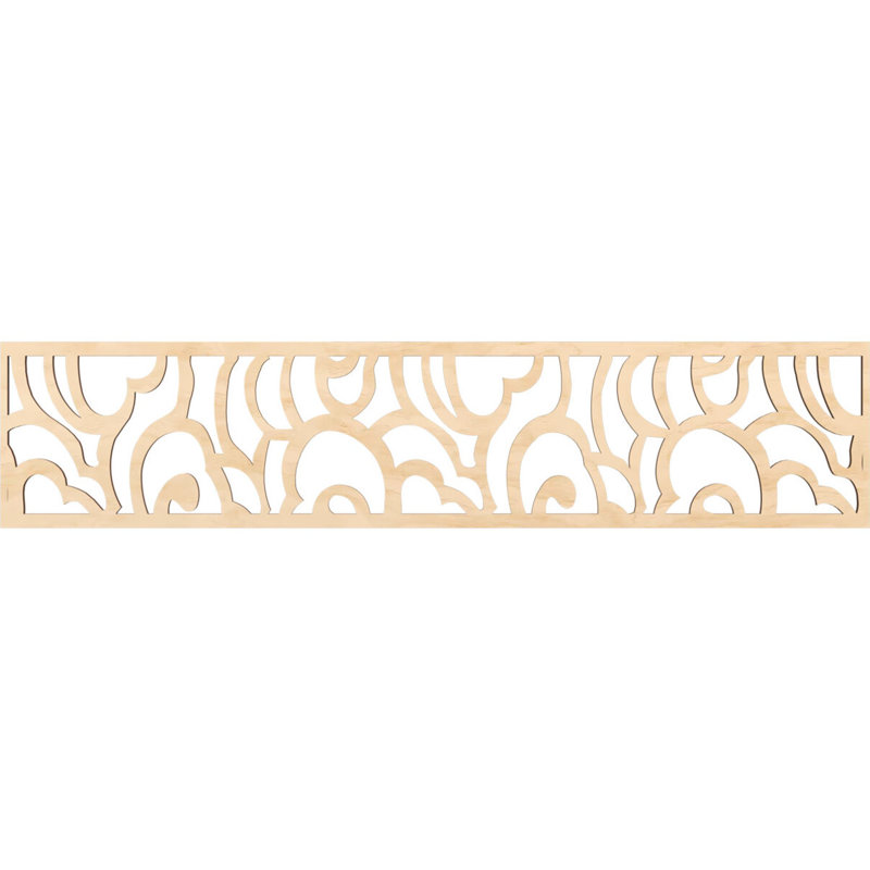 Moulure de panneau Springfield, H 10 po x l 46,75 po x P 0,25 po, Bouleau