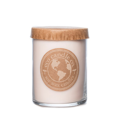 Jolie bougie parfumée en pot