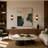 1- Light Dimmable Milky Glass Wall Sconce