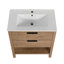 Ensemble de meuble-lavabo simple Rawand-196513961
