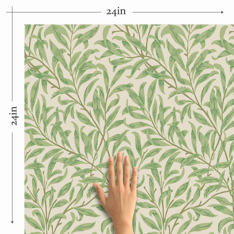 Peel & Stick Floral Tile, 48" L x 24" W