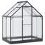 vidaXL Garden Greenhouse Anthracite Aluminum and Galvanised Steel Outdoor-134288130