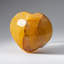 Genuine Polished Lemon Quartz (Large) Hert from Madagascar