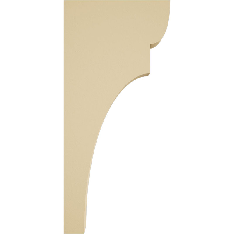 Corbeau en uréthane Yorktown Signature, brun clair apprêté, H 22 po x l 4 po x P 10 po