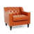 Similicuir orange est en rupture de stock