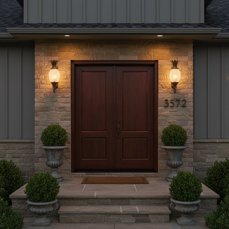 Plantation 1 Light Wall Lantern, 28" H x 10.25" W x 13.75" D, Incandescent