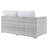 Convene Outdoor Patio Left-Arm Loveseat-1979555505-1979555519