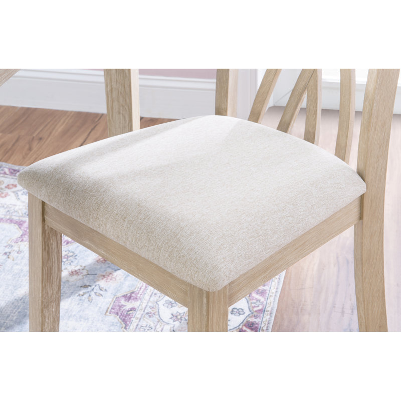 Ensemble repas pour 6 personnes Telscombe, Naturel, Beige / Naturel