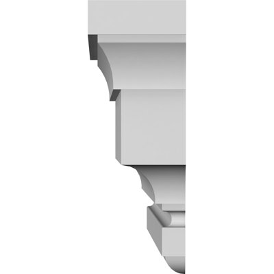 Endurathane Stockport Crosshead, 78" Bottom Width x 81 3/4" Top Width x 7 1/8"H x 5/8"P, Factory Primed