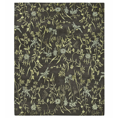 Tapis rectangulaire noué à la main