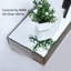 Ensemble de 12 tablettes flottantes en miroir Cerrie