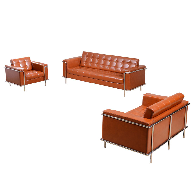 Ensemble de réception configurable Orsola Cognac