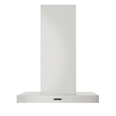 Broan NuTone 36" Steel 400 CFM Ductless (Non-Vented) Wall Range Hood with Aluminum Filter