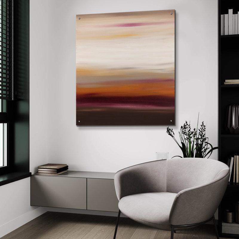"Sunset 43" par Hilary Winfield, H 36 po x l 36 po x P 0,2 po