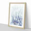 Reflection Of Trees In A Forest - Single Picture Frame Print on MDF-56864280-56864282