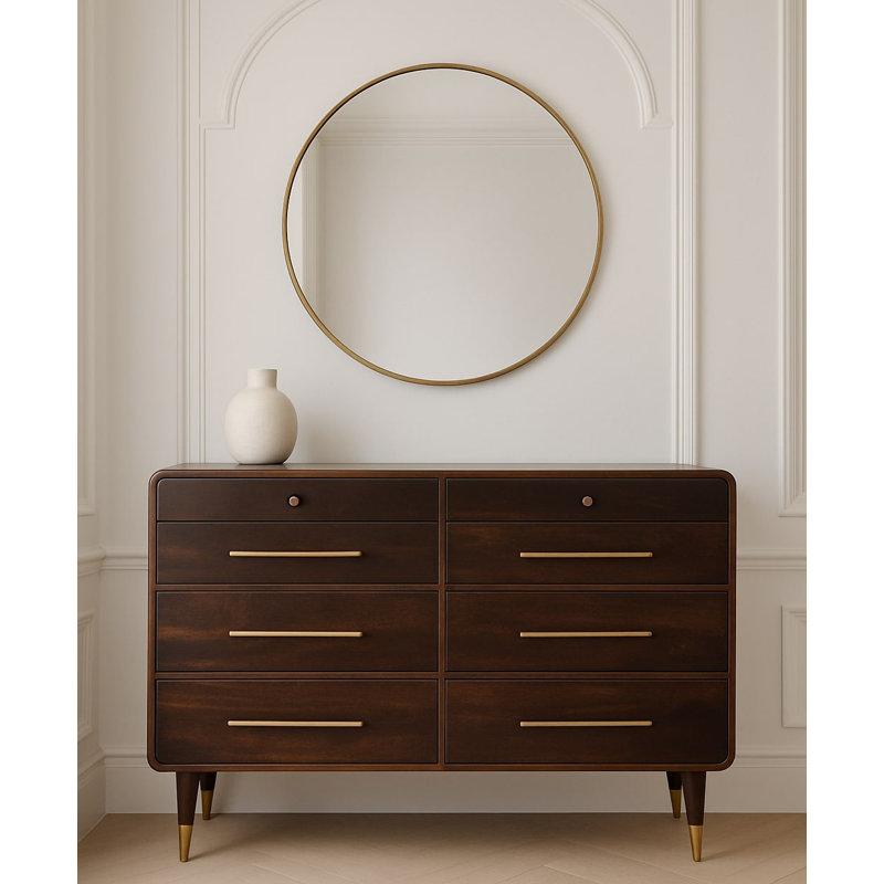 Commode à six tiroirs Valenza