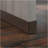 L-Shaped Desk, Brown Finish